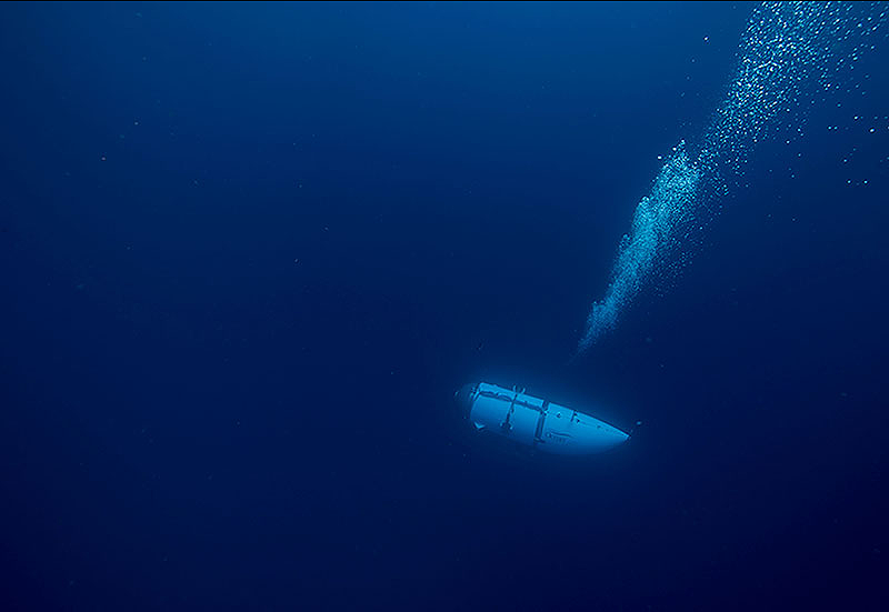 整条船失踪！亿万富豪潜海底看泰坦尼克号遗址失联，氧气仅剩72小时（组图） - 7