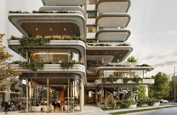 未来感炸裂！每一寸都美得高级，香港开发商计划打造悉尼Chatswood超豪华公寓大楼（组图） - 1