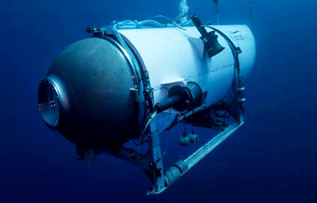 与时间赛跑！探索泰坦尼克号潜水器失联，氧气存量剩40小时（图） - 1