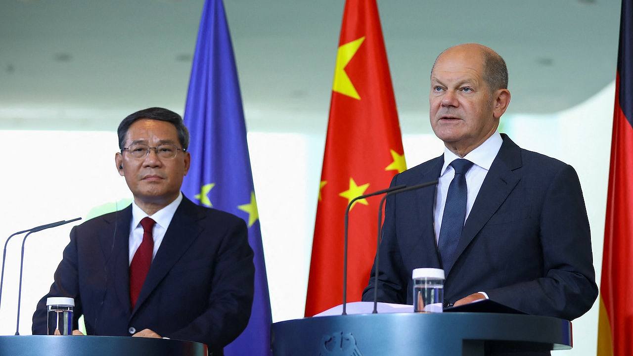 德国总理朔尔茨：我警告中国大陆不要对台动武（图） - 1