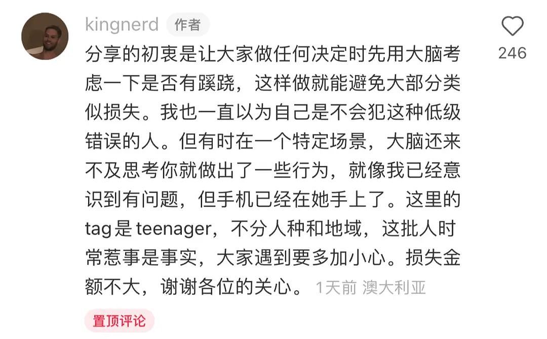 中国留学生在澳遭teenager抢劫，警方：是惯犯（组图） - 13