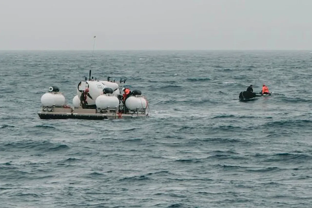 泰坦号本月18日准备下潜时的最后身影。 美联社