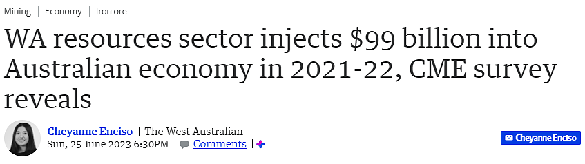 为澳洲贡献990亿澳元，西澳最“牛”的行业，是它（组图） - 1