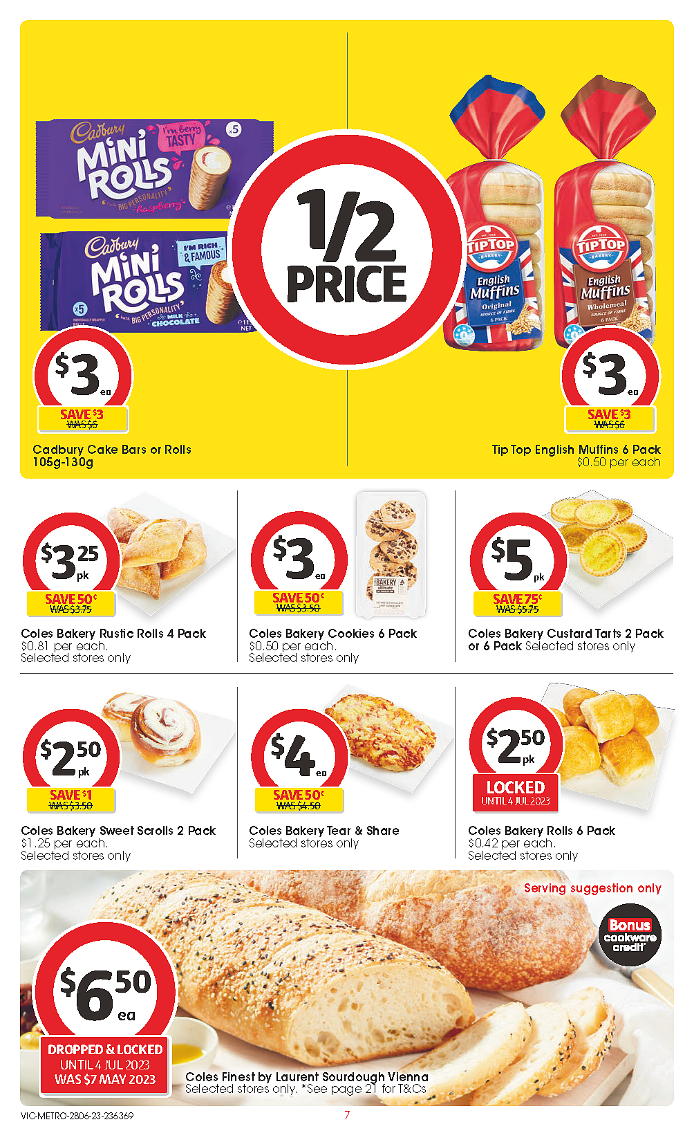 Coles 6月28日-7月4日折扣，油、奶酪、冰淇淋半价（组图） - 7