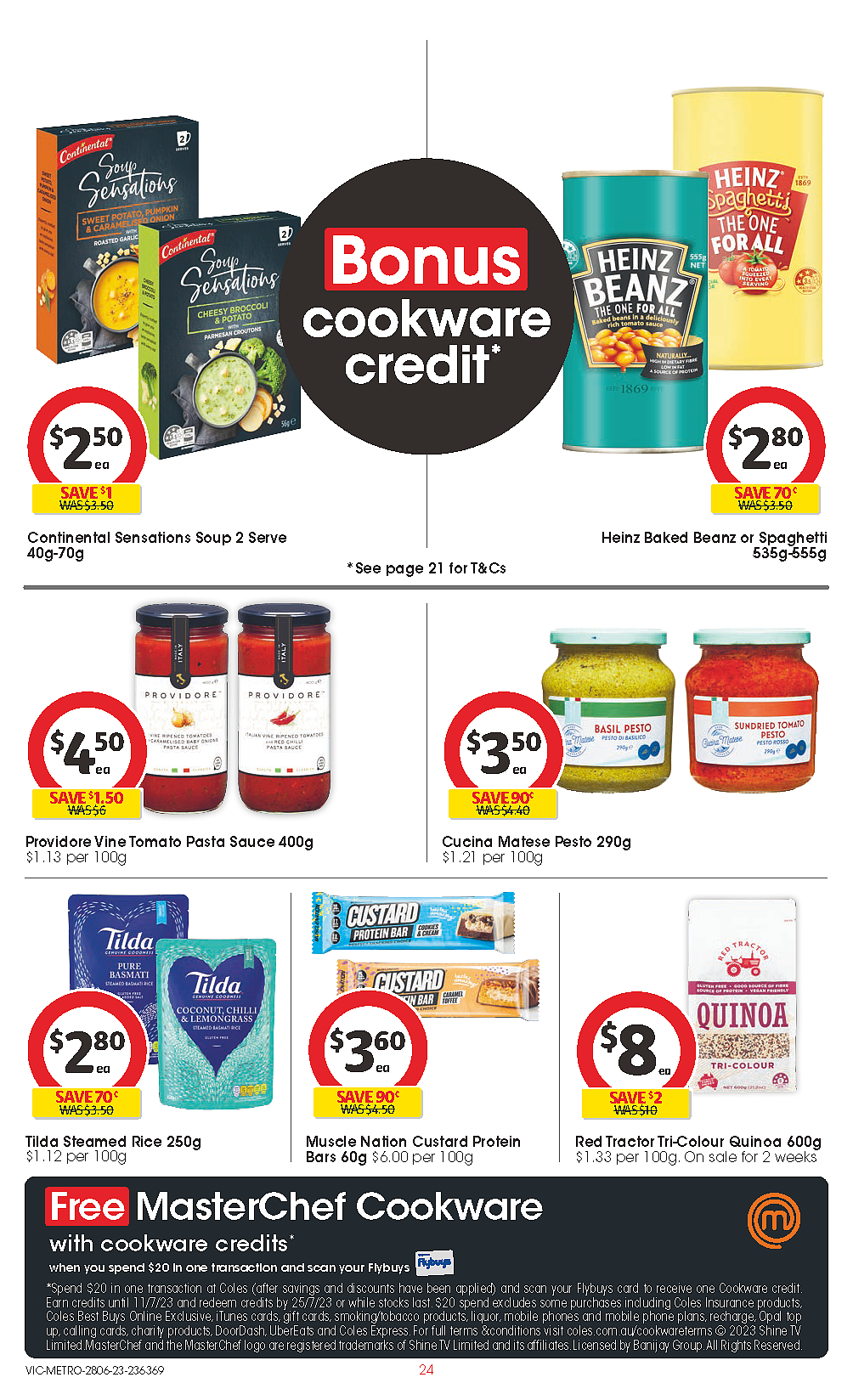 Coles 6月28日-7月4日折扣，油、奶酪、冰淇淋半价（组图） - 24