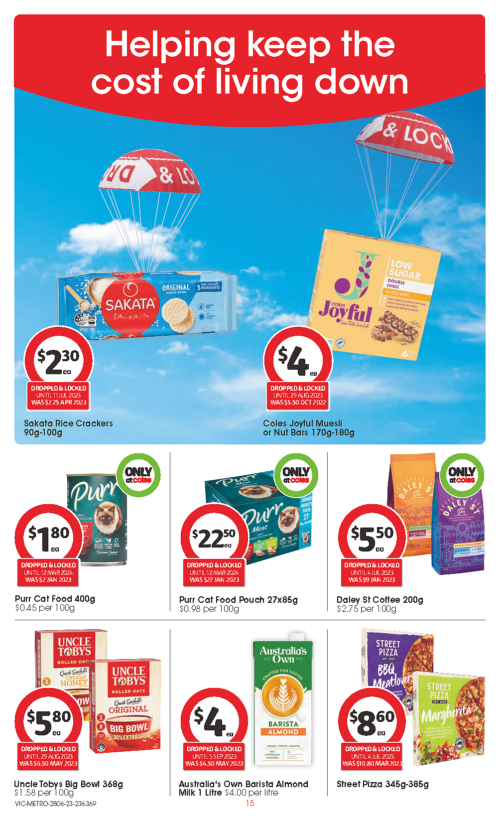 Coles 6月28日-7月4日折扣，油、奶酪、冰淇淋半价（组图） - 15