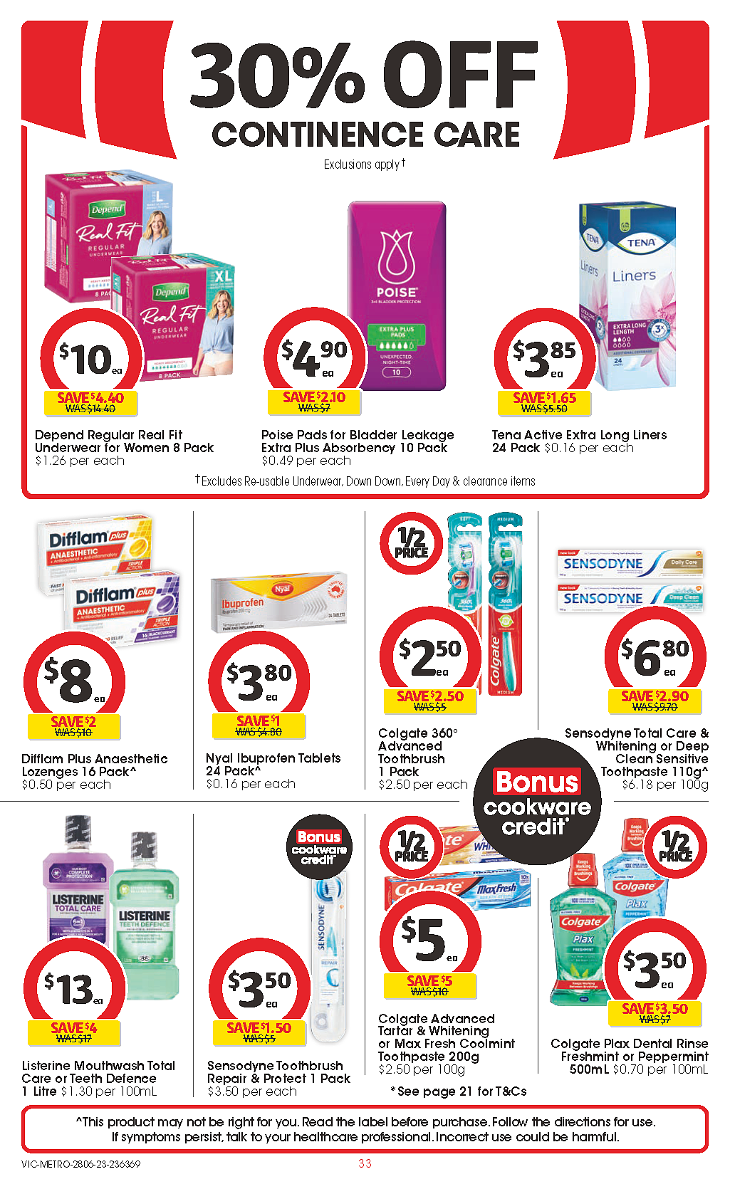 Coles 6月28日-7月4日折扣，油、奶酪、冰淇淋半价（组图） - 33