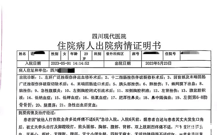 对话“两年被家暴16次”女子：为什么我逃也逃不了，离也离不掉（组图） - 6