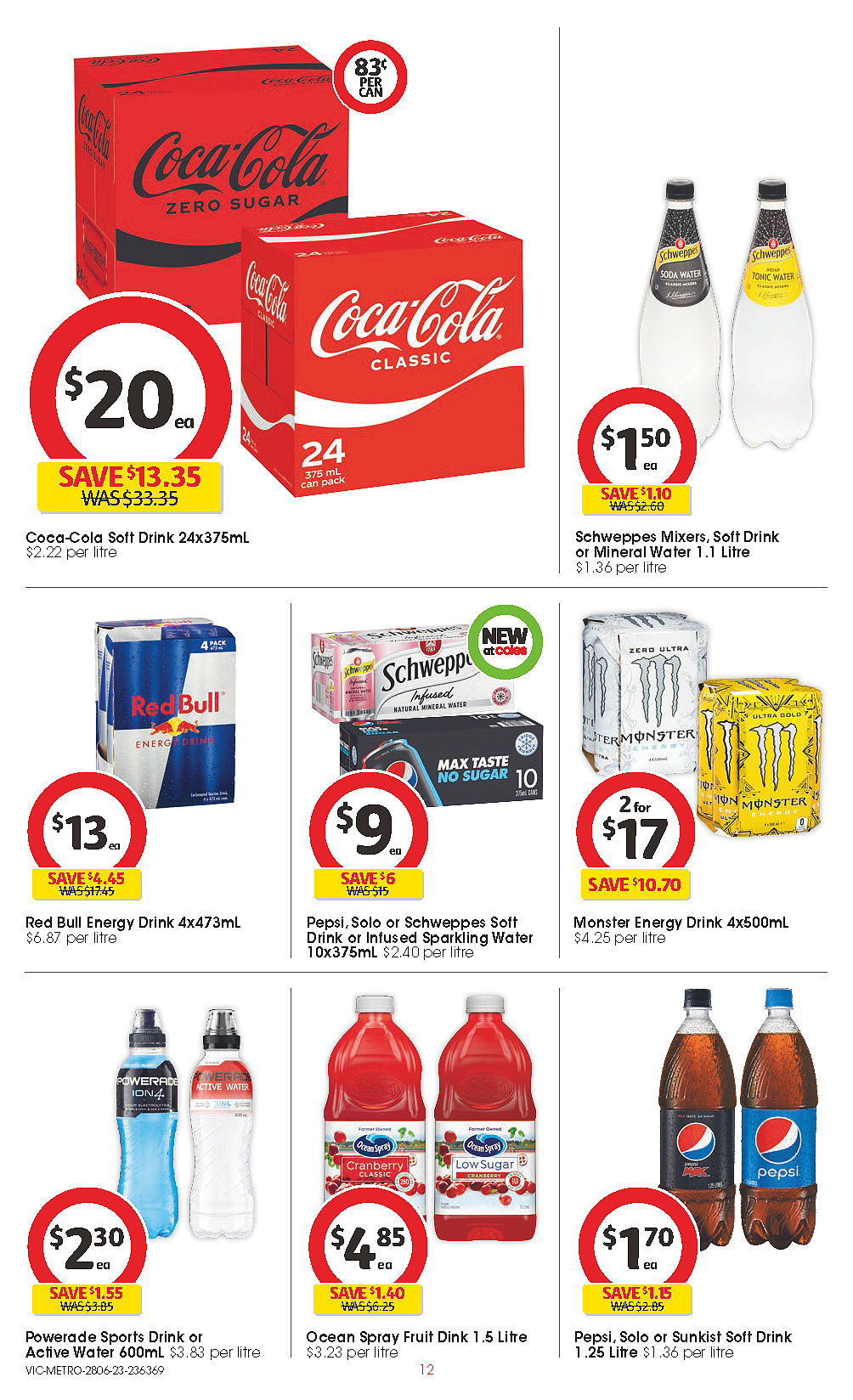 Coles 6月28日-7月4日折扣，油、奶酪、冰淇淋半价（组图） - 12