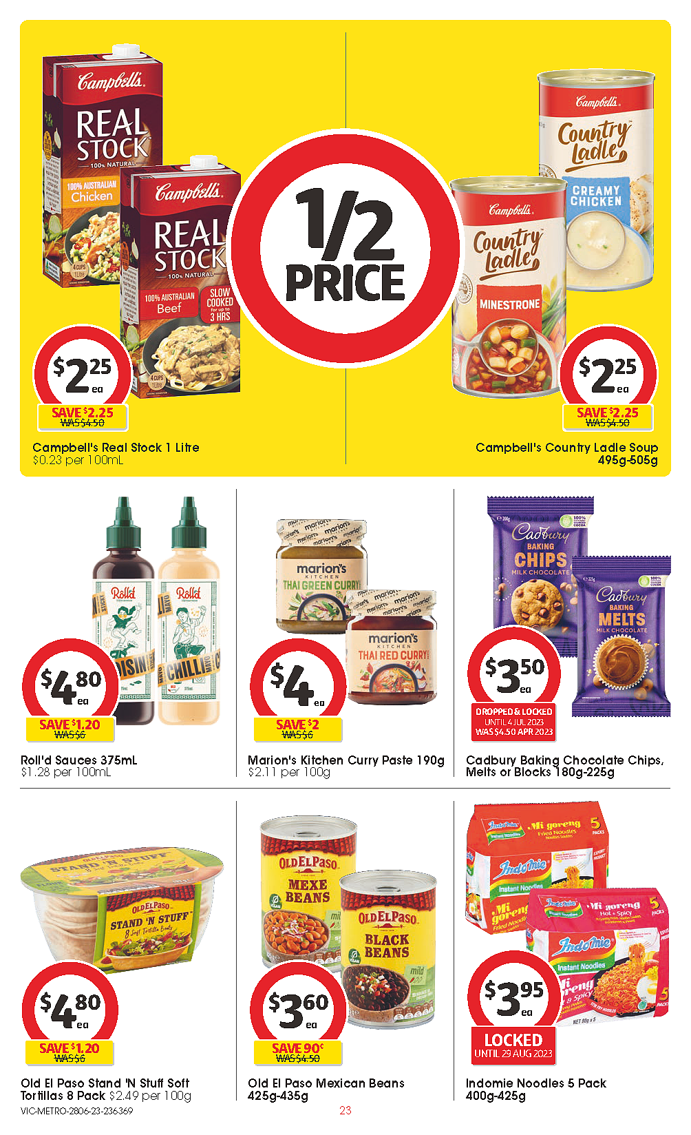 Coles 6月28日-7月4日折扣，油、奶酪、冰淇淋半价（组图） - 23