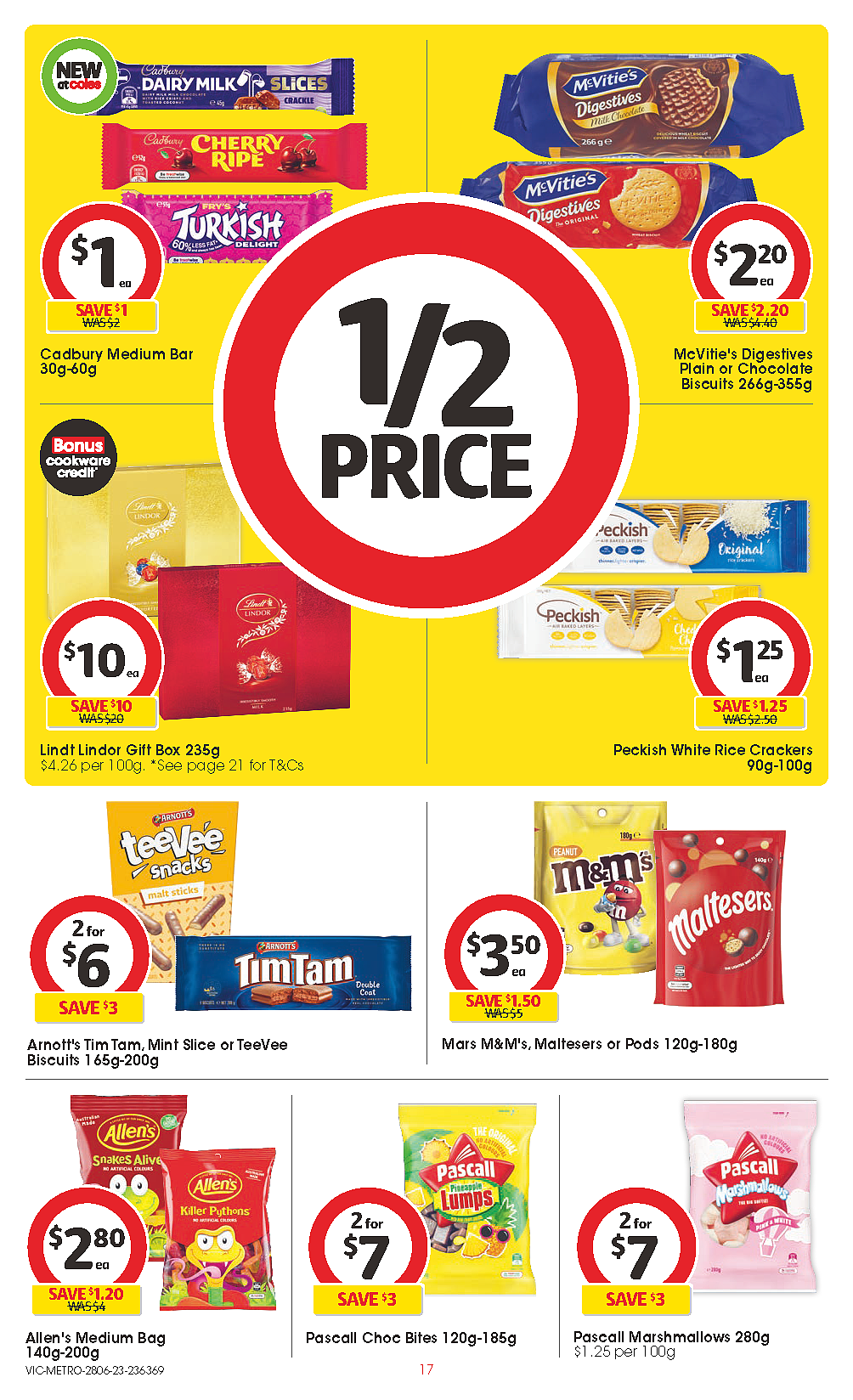 Coles 6月28日-7月4日折扣，油、奶酪、冰淇淋半价（组图） - 17