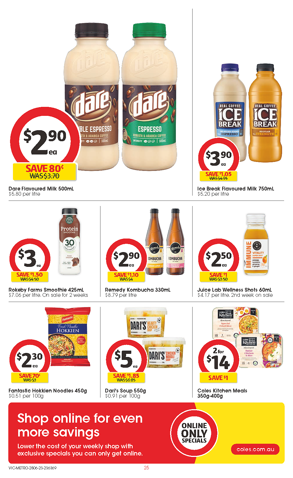 Coles 6月28日-7月4日折扣，油、奶酪、冰淇淋半价（组图） - 25