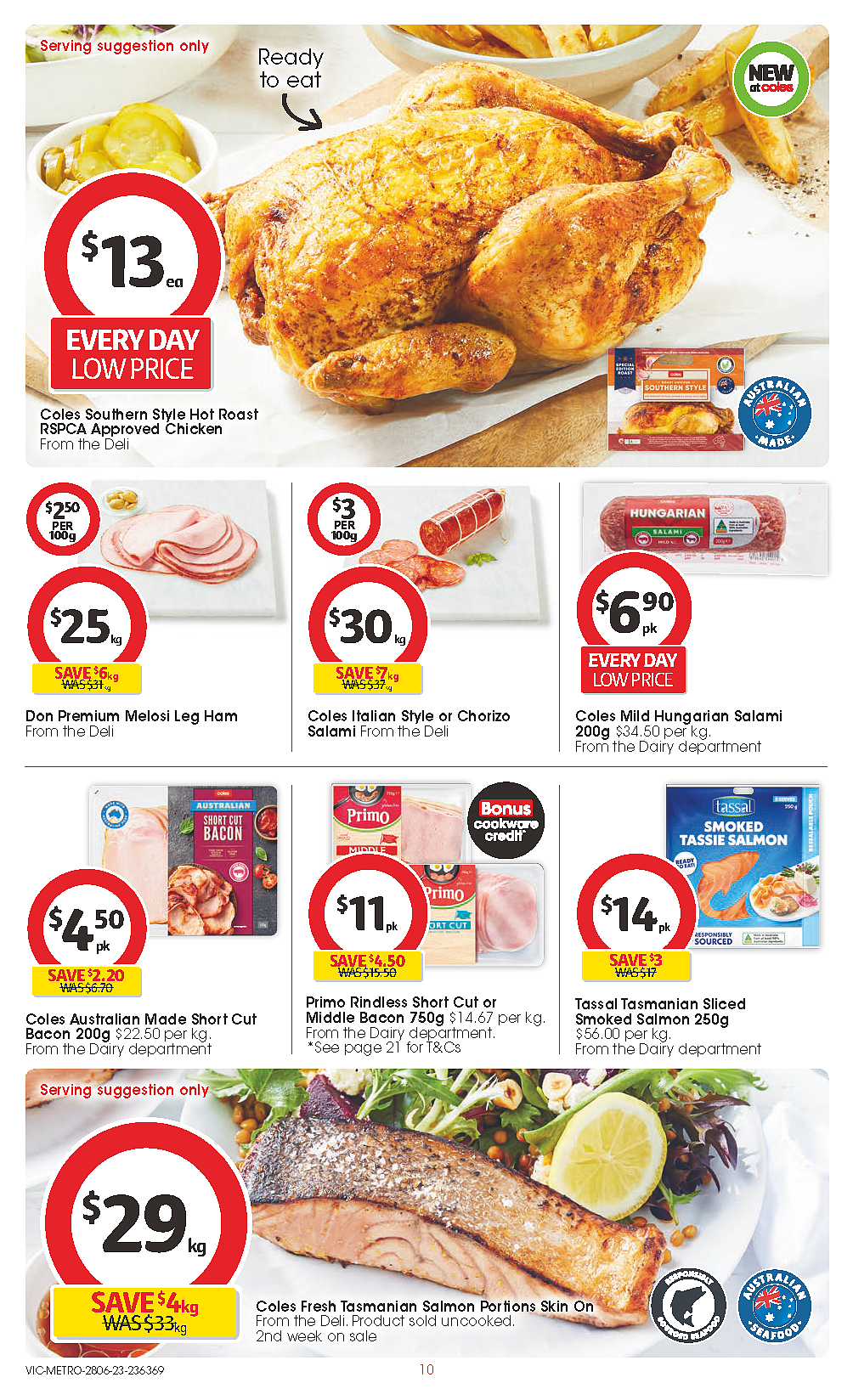 Coles 6月28日-7月4日折扣，油、奶酪、冰淇淋半价（组图） - 10