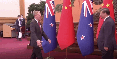 新中两国领导人会晤！哈卡战舞登上长城！此时，五眼联盟在新西兰开了一个会（组图） - 2