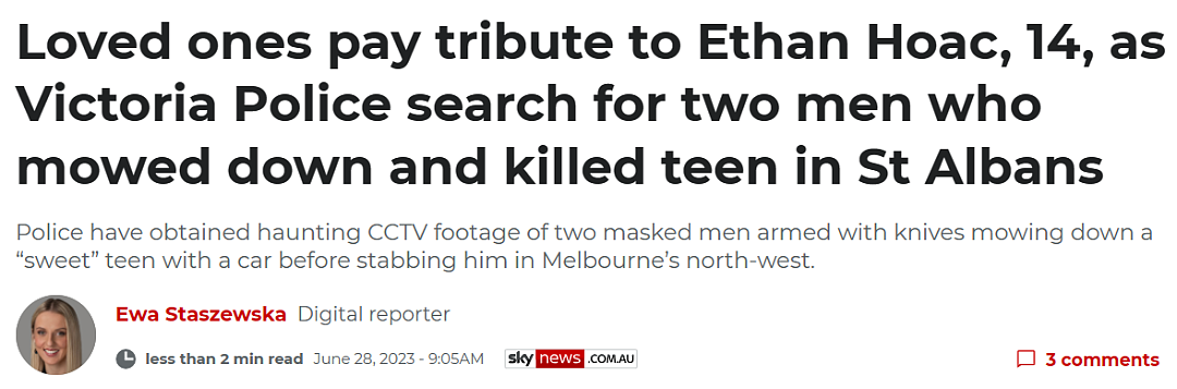 太吓人！澳洲14岁中学生回家路上被刺死，澳洲政府“出手”霉霉演唱会，一岁宝宝在自家车道遇难（组图） - 31