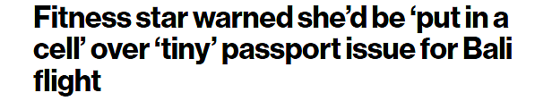 护照出现这问题！澳洲美女登机口被拦下，险些关进小黑屋，有人被罚$7000美元（组图） - 1