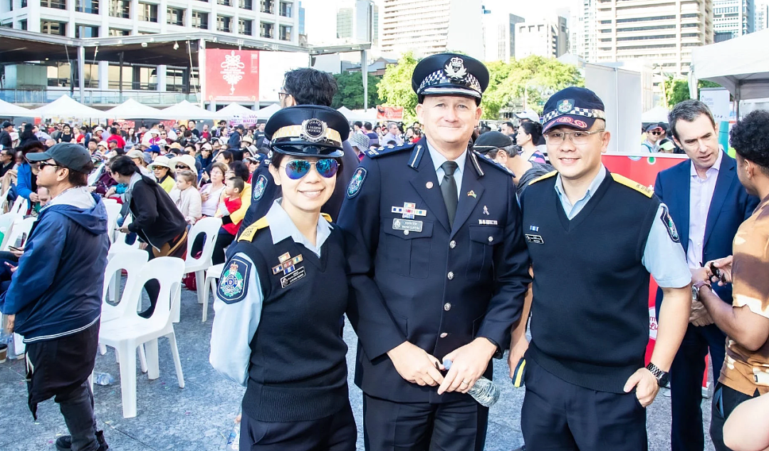 昆士兰警方代表出席2023布里斯班中国文化节（组图） - 1
