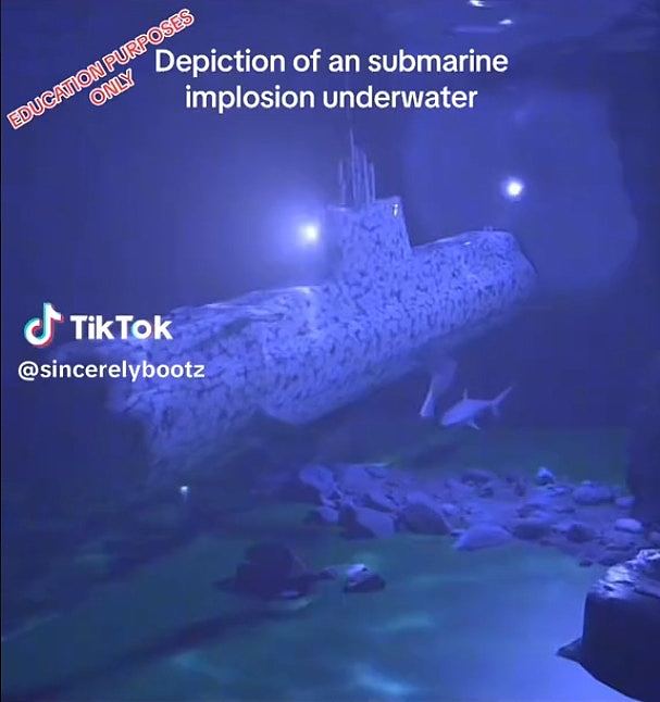 泰坦尼克号观光潜艇内爆！殡葬师称乘客残肢找不回：如被捏碎鸡蛋般（组图） - 7
