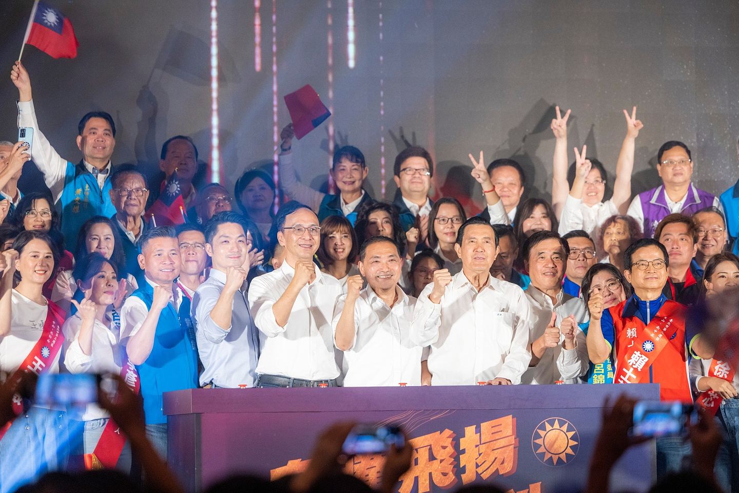 2024台湾大选：3名参选人出席公开活动拉票，两岸主张大不同（组图） - 2