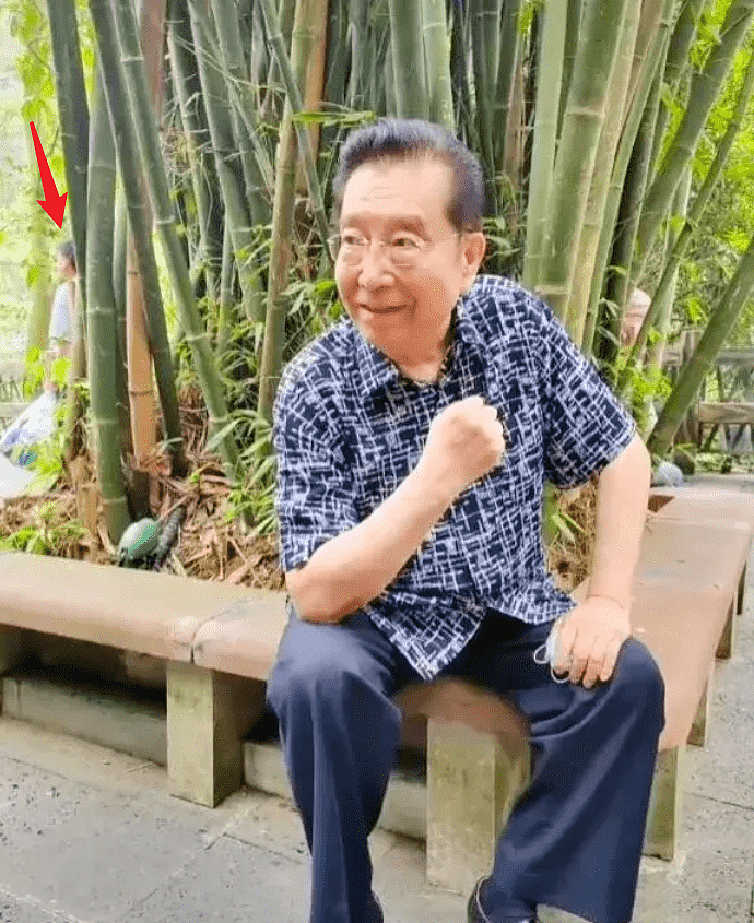 84岁李双江带儿子出游，态度和蔼状态不佳，李天一避嫌躲开不出镜（组图） - 2
