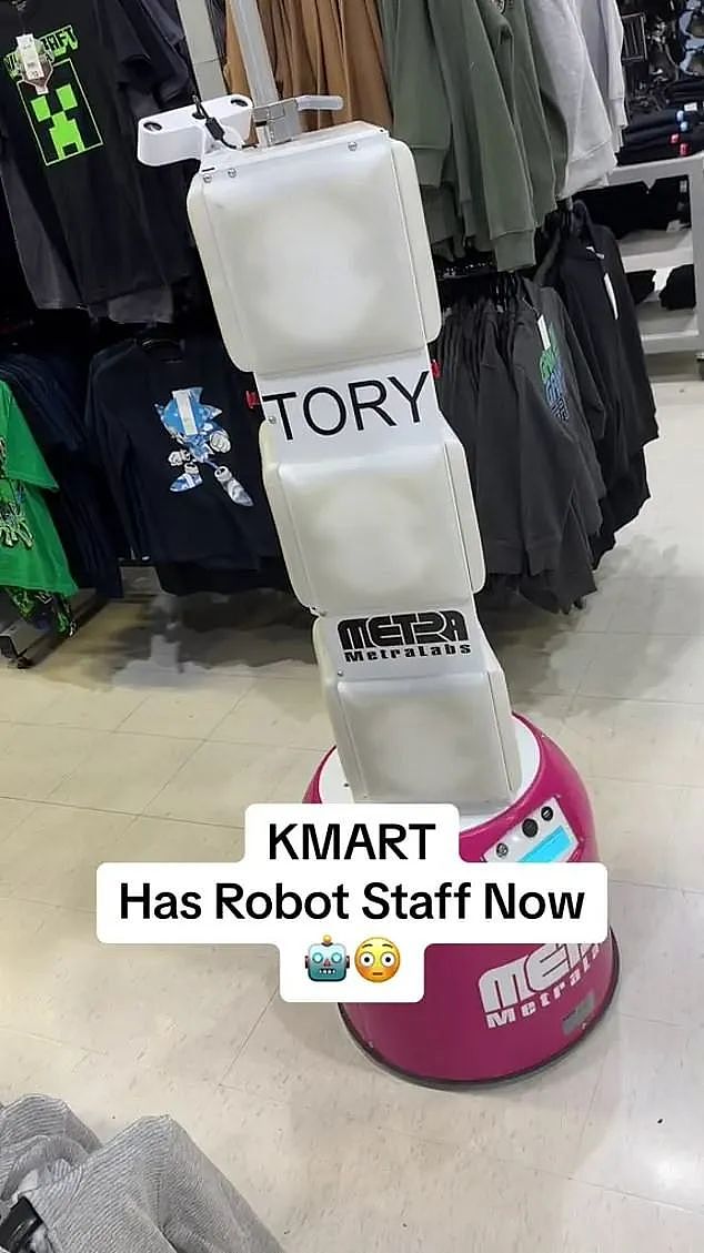 快来偶遇！大批机器人将进驻澳洲Kmart门店，原来要干这件事…（组图） - 2