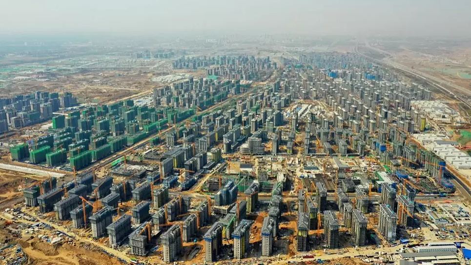 中国在距北京100多公里的雄安新区建大型火车站（图） - 1
