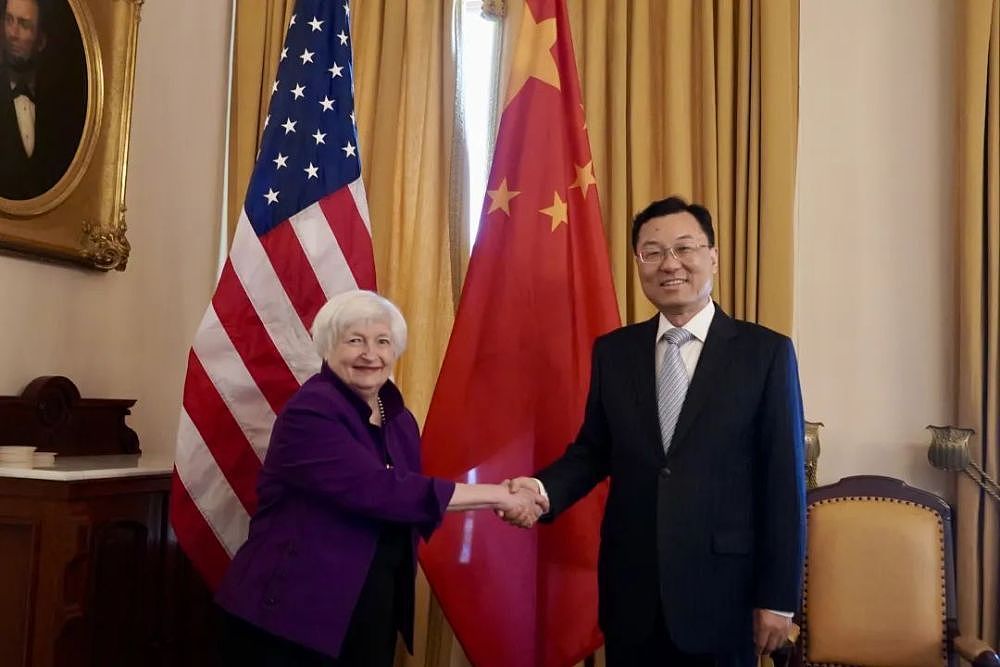 美国财长耶伦抵达北京开始访华之旅，曾表示对华脱钩是“灾难”（组图） - 3