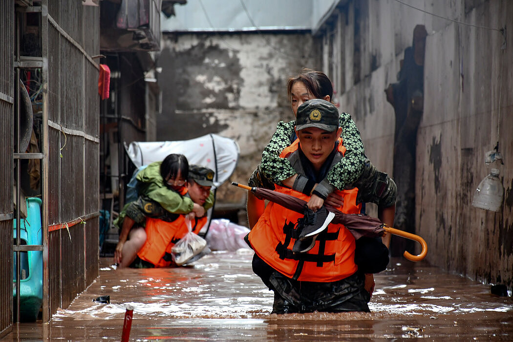 纽时：热浪和洪水席卷中国与亚太多个地区（组图） - 1