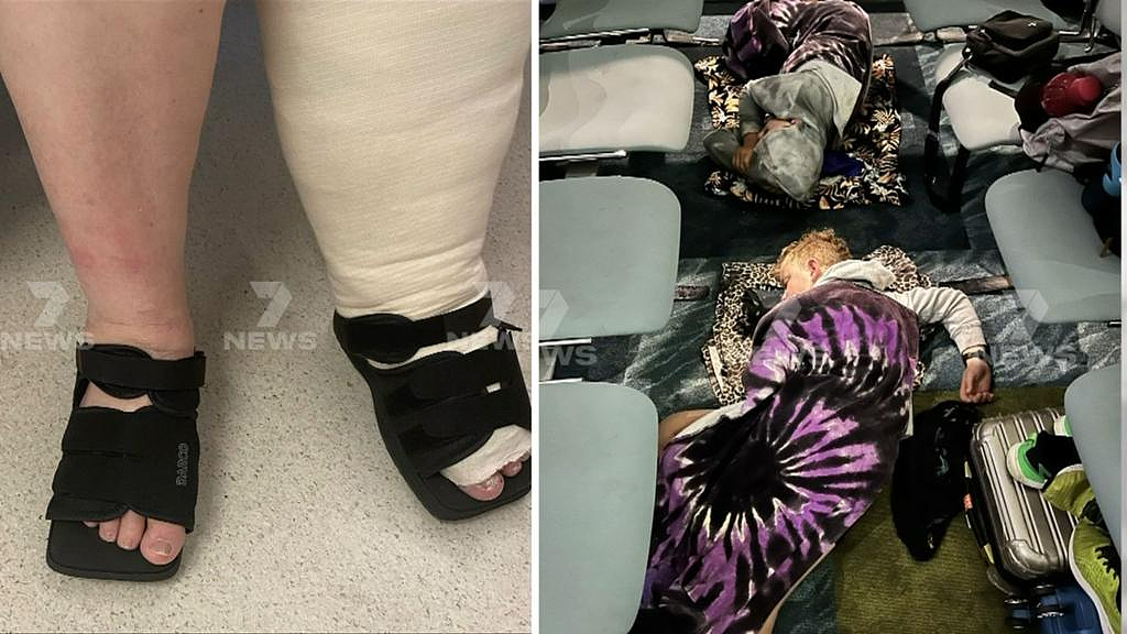 太混乱！澳洲机场延误30小时，超50名乘客睡地板，还有儿童和受伤人士引众怒（组图） - 2