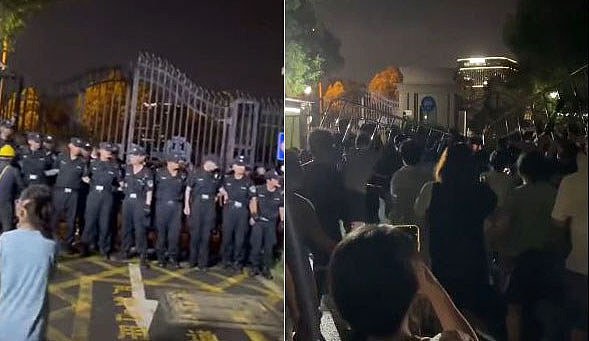 上海一小区居民与警冲突 多人受伤及被捕（视频/组图） - 1