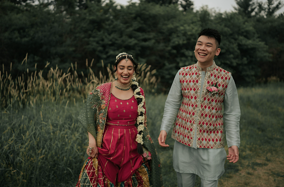 多伦多越南裔小哥迎娶邻家印度妹子，四天华丽婚礼（组图） - 3