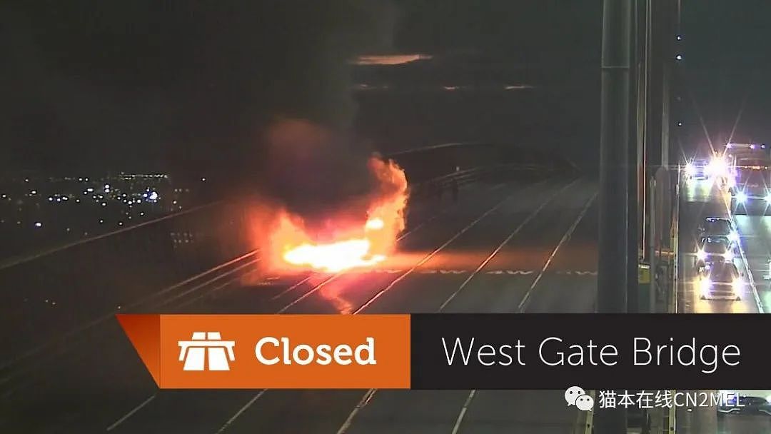 今晚墨尔本高速突发大火，公交车被火焰吞噬，尚不清楚人员伤亡，路段全部关闭（组图） - 6