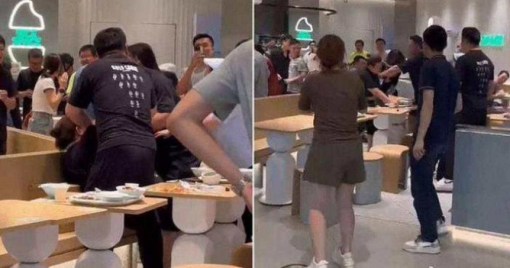 上海餐厅爆2女“餐具当暗器”互殴，原因曝光太离谱（组图） - 1