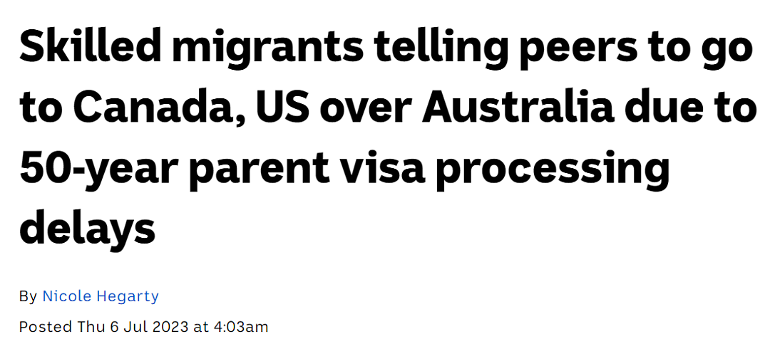 签证等待时间长达50年！澳洲移民后悔：还是去美国加拿大吧（组图） - 1