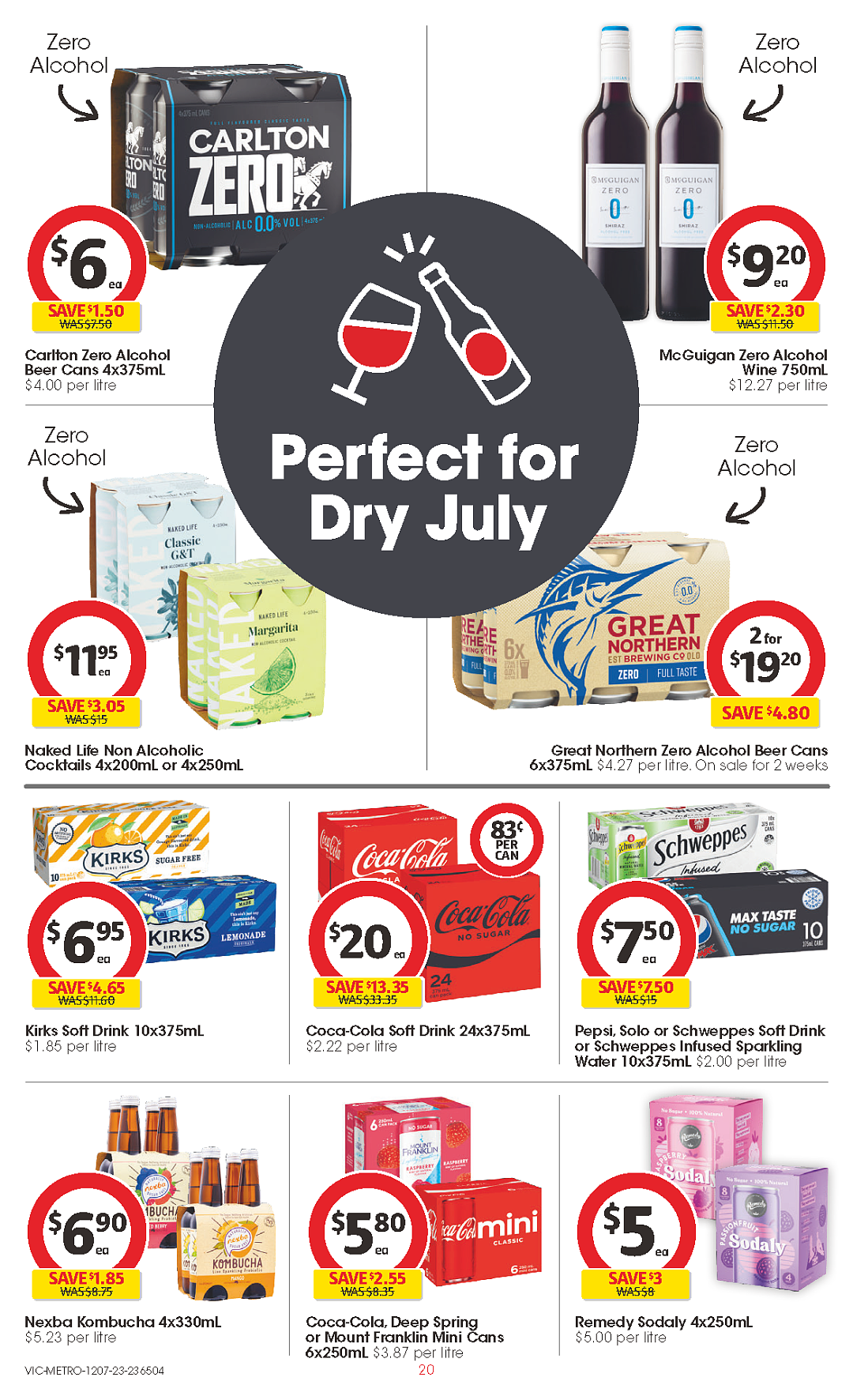 Coles 7月12日-7月18日折扣，红袋米、油、火腿片半价（组图） - 20