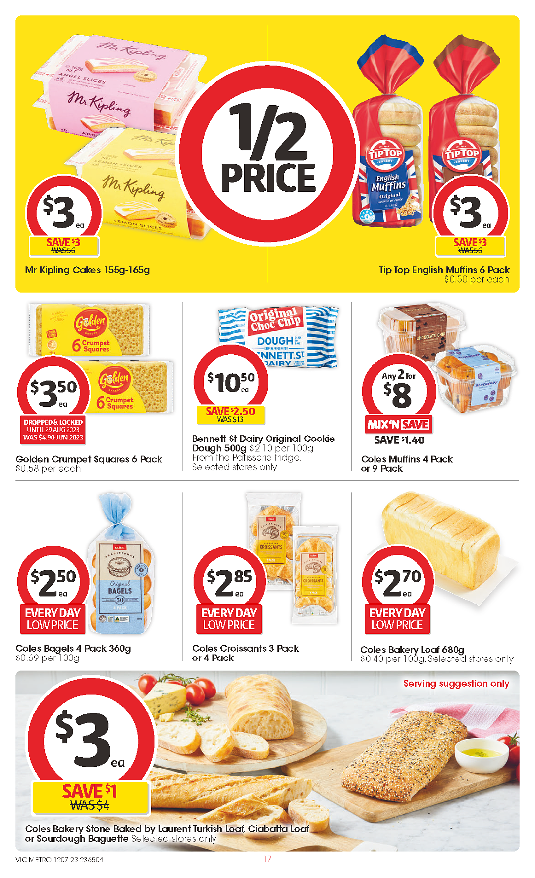 Coles 7月12日-7月18日折扣，红袋米、油、火腿片半价（组图） - 17