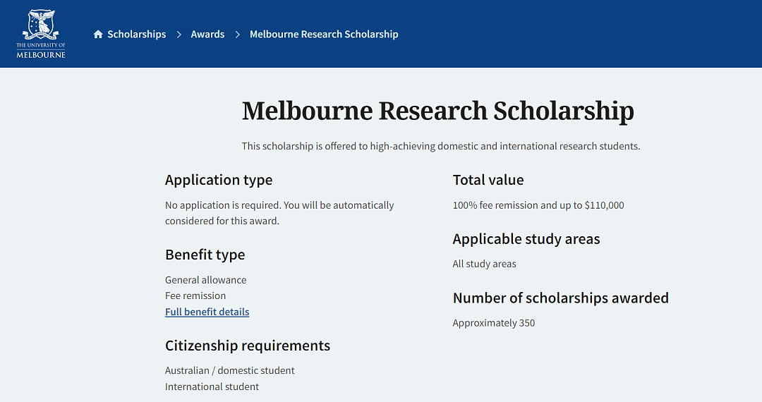 在澳洲留学，都有哪些奖学金可以申请？（组图） - 8