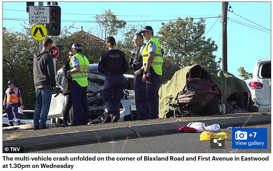悉尼1死6伤重大车祸，华人自述捡回了一条命！肇事现场，悉尼父亲怒扇儿子，结果…（组图） - 7