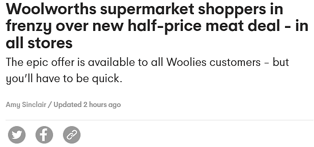 快去买！Woolies烧烤酱猪肩肉正在半价，澳人激动坏了…（组图） - 1