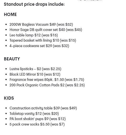 好消息，Kmart在全澳范围内永久下调1000种商品价格！（组图） - 3