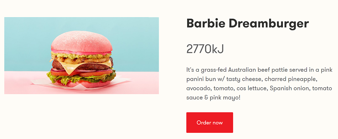 融化了，澳洲快餐巨头推出芭比粉限定汉堡，粉粉酱料超吸睛，快来打卡！（组图） - 3