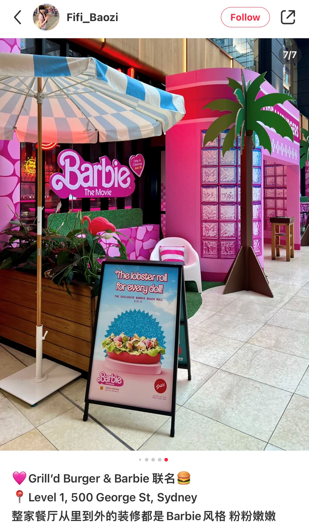 融化了，澳洲快餐巨头推出芭比粉限定汉堡，粉粉酱料超吸睛，快来打卡！（组图） - 5