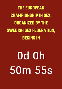 把性爱当作运动的瑞典人， 搞了个“性爱锦标赛“直播？（组图） - 22