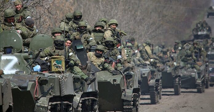 俄罗斯集结逾10万大军，对乌克兰东北部发动攻势（图） - 1
