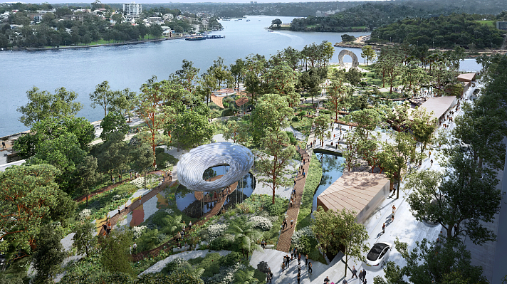 惊喜！悉尼将新建土著民族中心公园，2027年揭幕，Barangaroo将迎来内城绿洲（组图） - 1