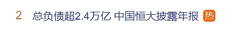 负债2.4万亿！2年净亏8000多亿，许家印还能翻盘吗？（组图） - 1