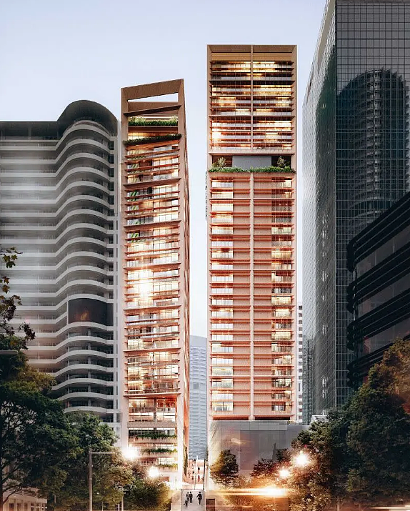 开发商斥资8亿澳元在悉尼市中心打造超豪华项目！拟建两座34层塔楼（组图） - 3