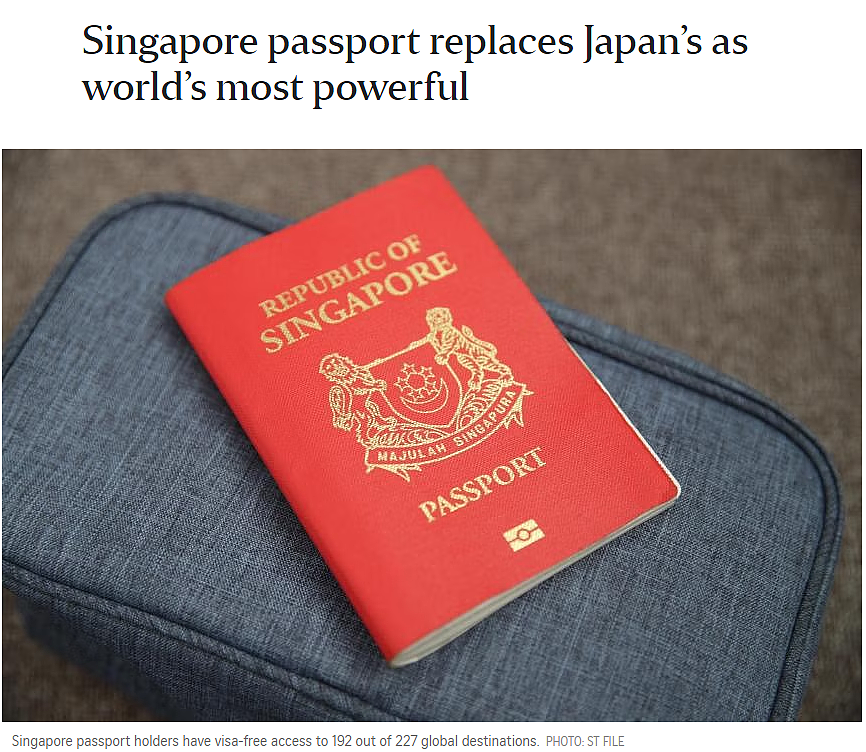 2023年全球最强护照排名揭晓，澳大利亚位居第6！（组图） - 4
