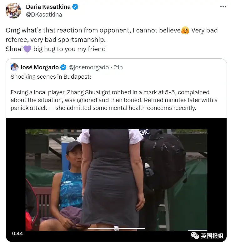 中国网球名将场上遭外国选手反复挑衅！她含泪退赛，世界网坛都怒了：体育史上的耻辱（视频/组图） - 21