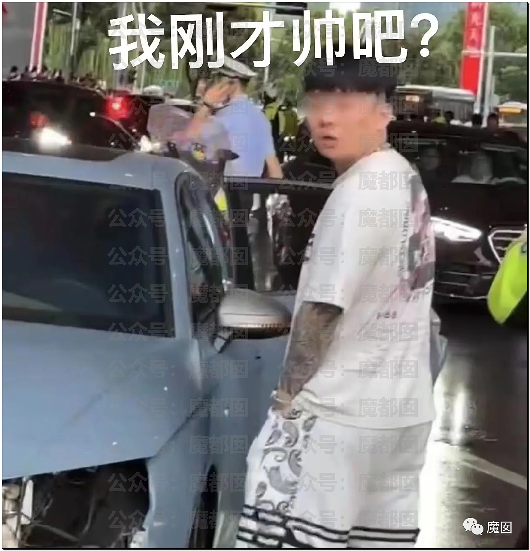 怒！炸街烧胎、撞车撞人、挑衅警察…这就是中国改装车文化？（组图） - 28